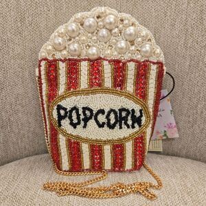 Viral Beaded Popcorn Handbag